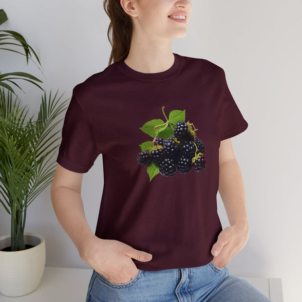 Sweet fruits collection: Ripe Blackberries Branch