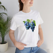 Sweet fruits collection: Blue grapes branches