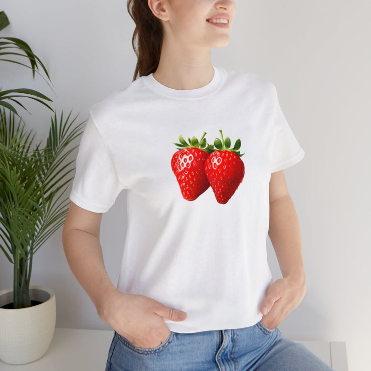 Sweet fruits collection: Ripe Strawberries Duo