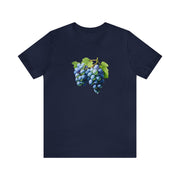 Sweet fruits collection: Blue grapes branches