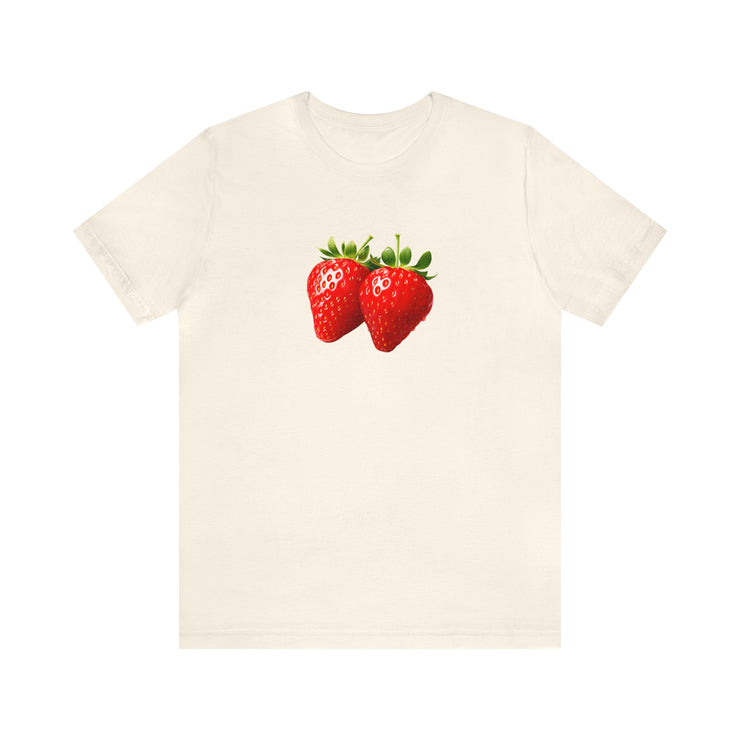 Sweet fruits collection: Ripe Strawberries Duo