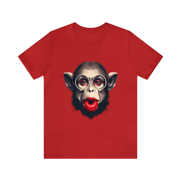 Monkey party collection: red lips mother