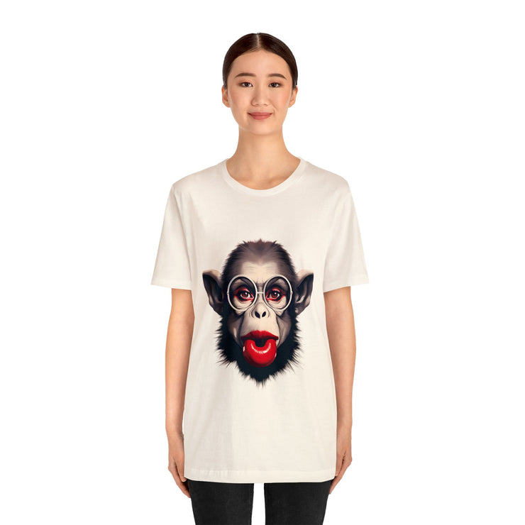 Monkey party collection: red lips mother