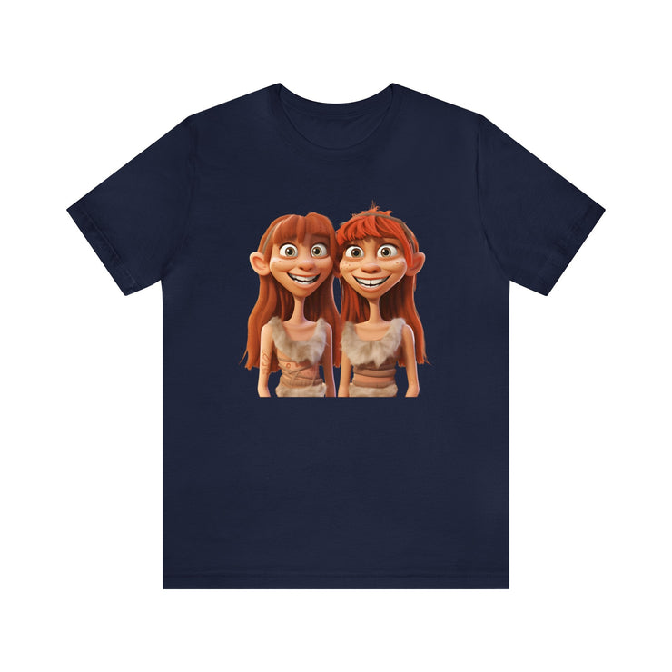 Caveman party collection: twin sisters