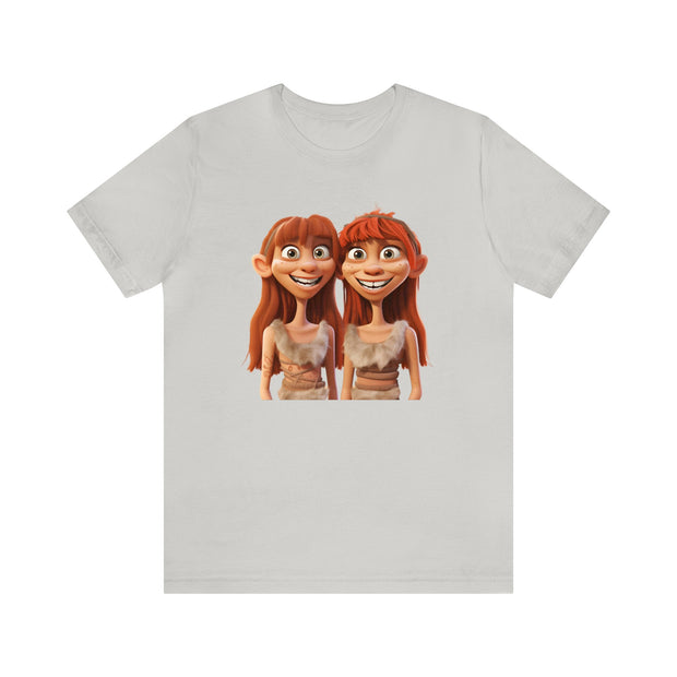 Caveman party collection: twin sisters