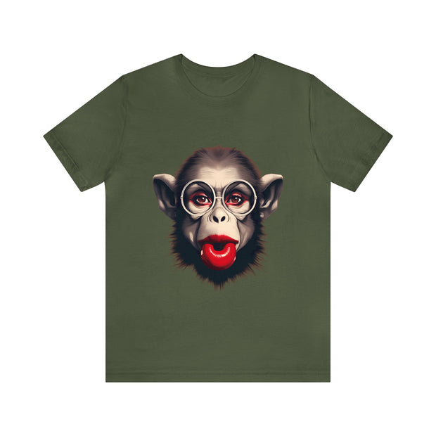 Monkey party collection: red lips mother